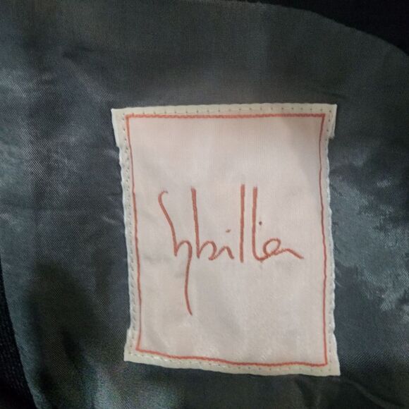 Nicole Miller Pencil Dress Womens SZ L Embroidered 90s French Simple Old Money - Picture 4 of 6